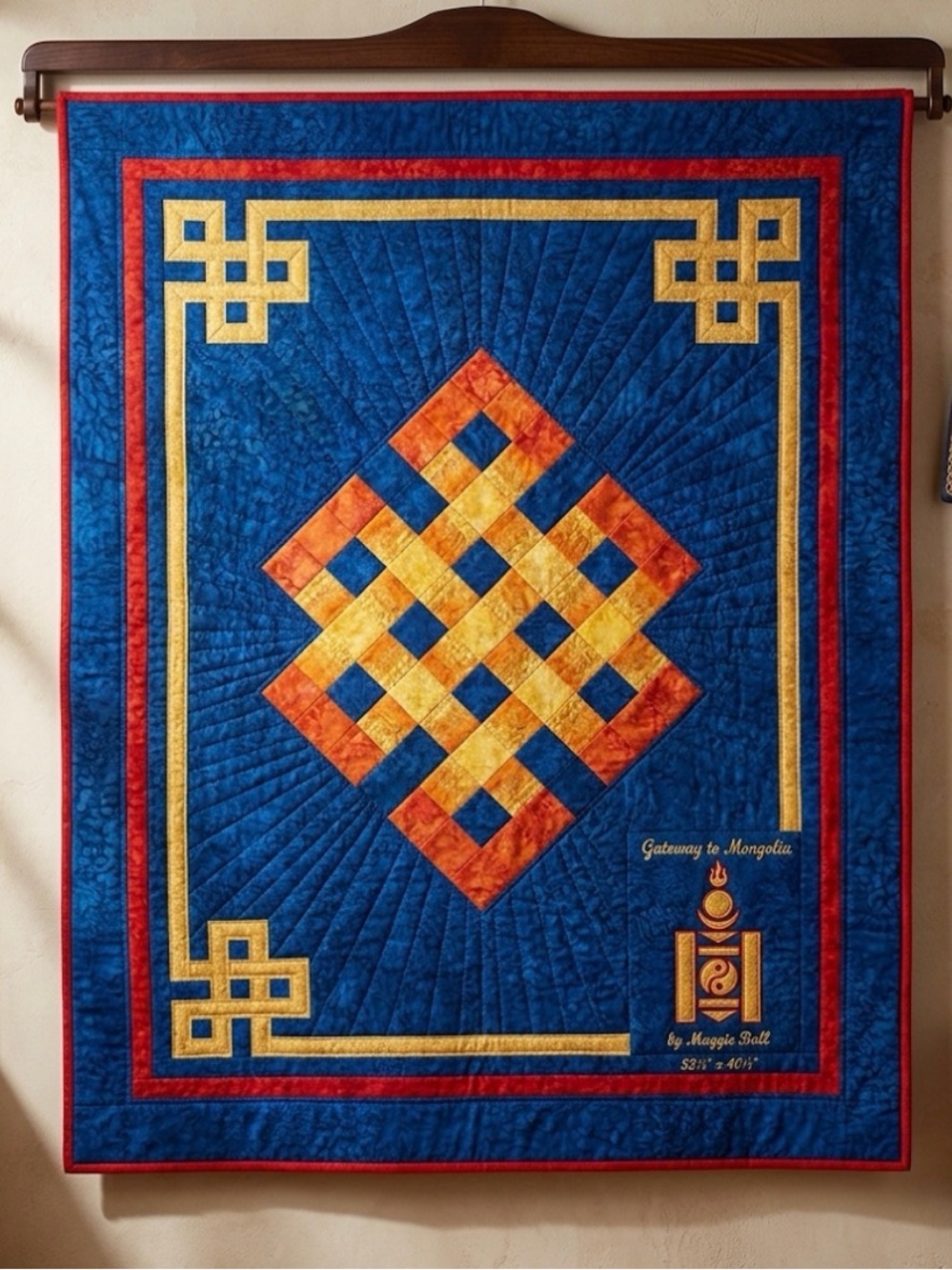 ⛱️ Gateway to Mongolia Quilt Pattern